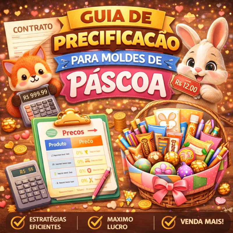 Guia de Precificação para Moldes de Páscoa